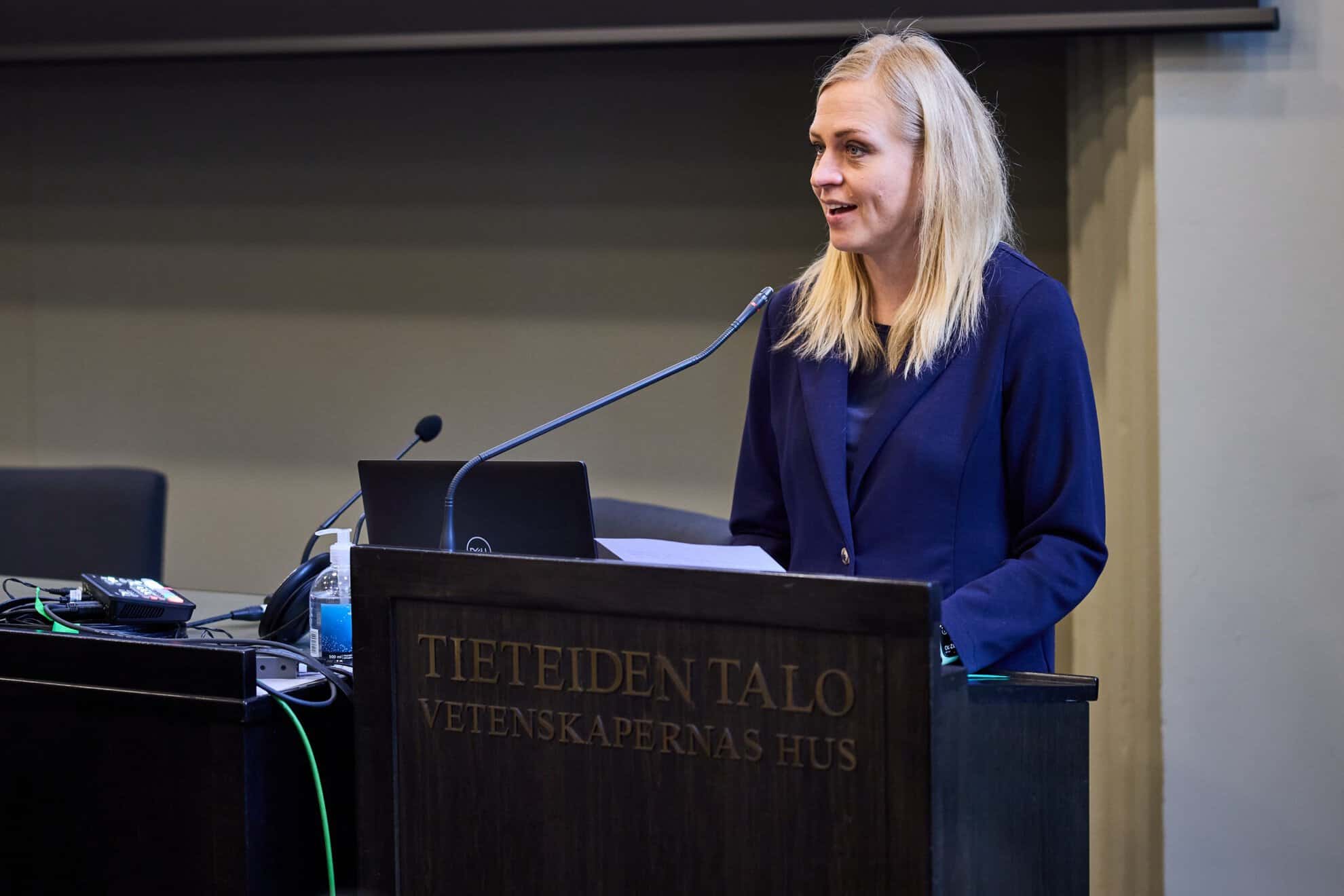 Foreign Minister Elina Valtonen